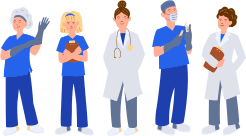 Medical Staff Illustration